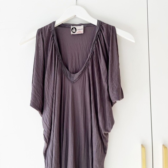 Lanvin Ruched Drape Dress - Picture 11 of 14